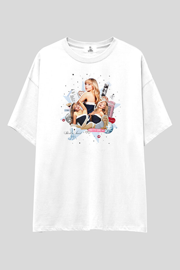 Sabrina Carpenter T-Shirt | Unisex 100% Cotton Pop Star Y2K Printed Custom Design Tee
