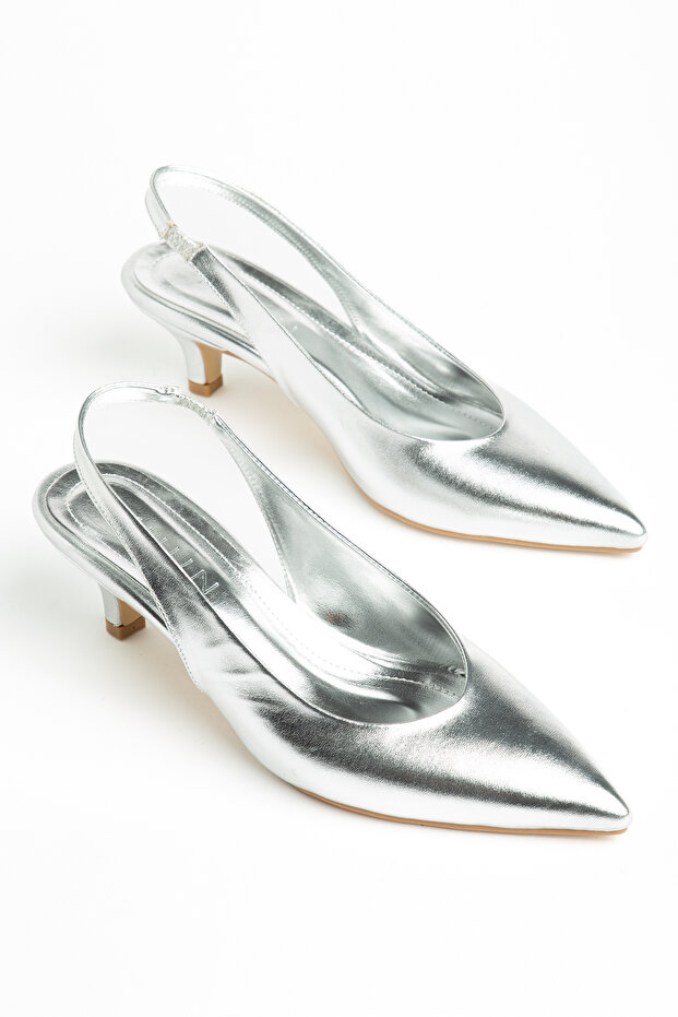 Samara Pointed Toe Short Heel Shoes