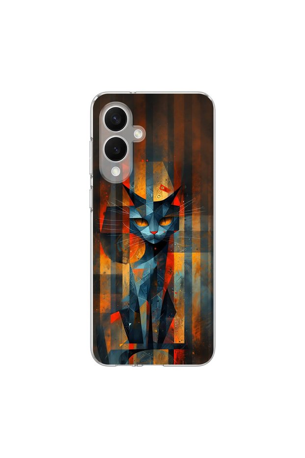 Samsung Galaxy S25 Edge Compatible Aesthetic 2 Design Transparent Case