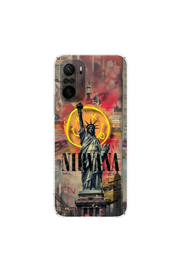 Poco F3 Compatible Aesthetic 3 Design Transparent Case