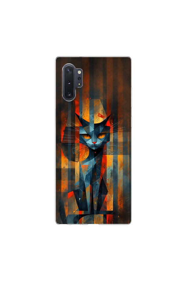 Samsung Galaxy Note 10 Compatible Aesthetic 2 Design Transparent Case