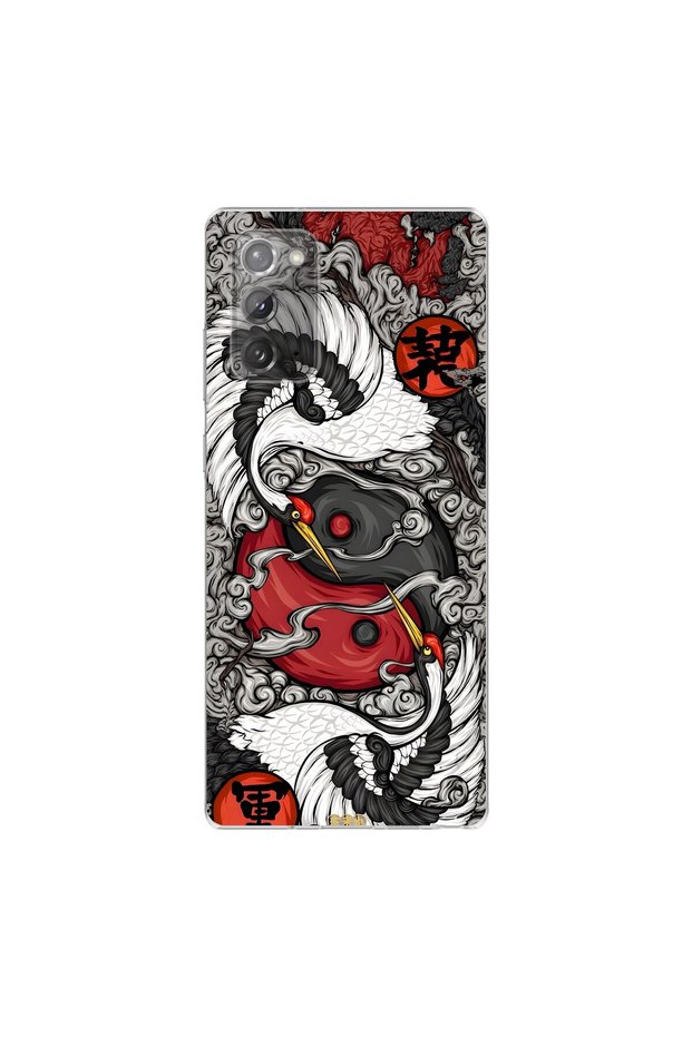 Samsung Galaxy Note 20 Compatible Aesthetic 4 Design Transparent Case