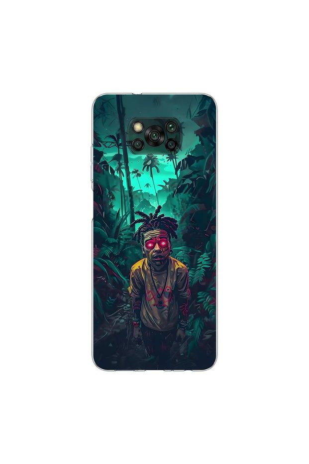 Poco X3 Pro Compatible Aesthetic 7 Design Transparent Case