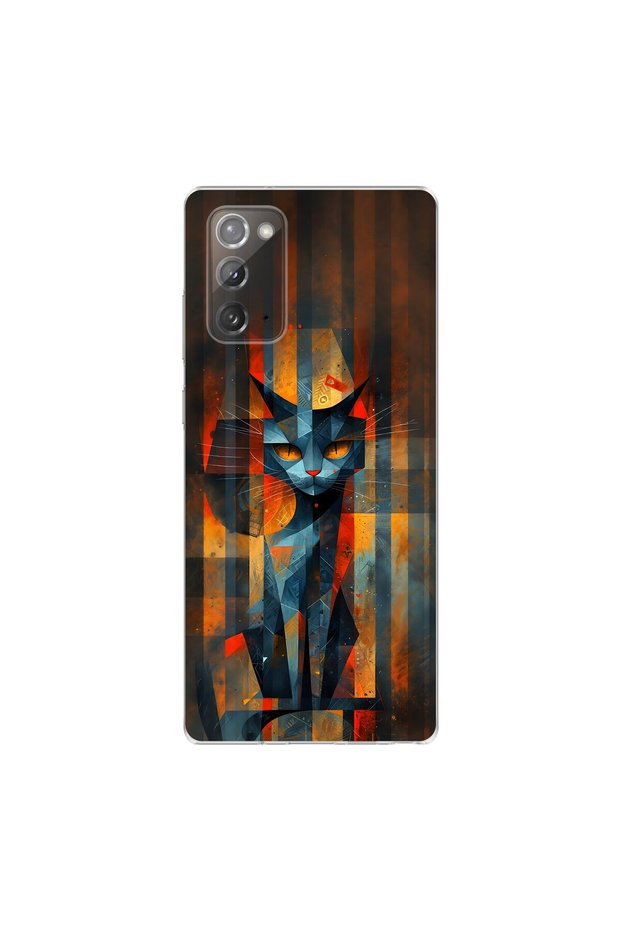 Samsung Galaxy Note 20 Compatible Aesthetic 2 Design Transparent Case