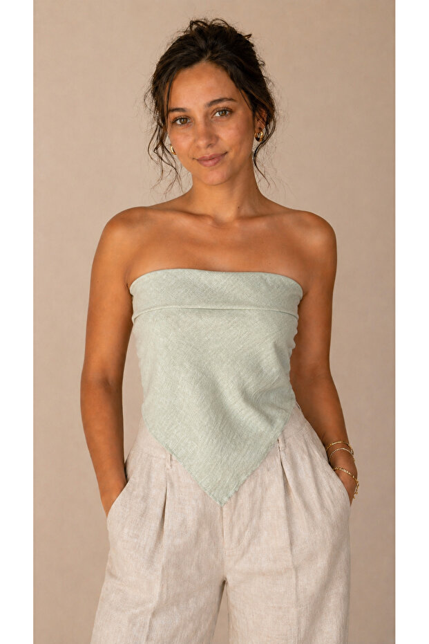 Linen Scarf - 2