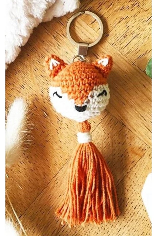 Keychain Fox Head