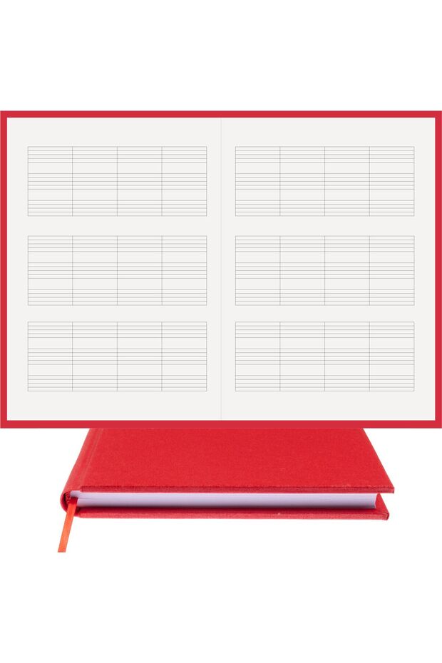 Piano Notation Notebook (Keyless Triple System K.Ç) 100% Handmade, Hand-Sewn, 2026 Collection - (A/5)