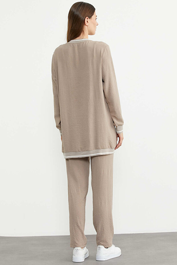 Block Transition Comfortable Fit Set - Mink - 5