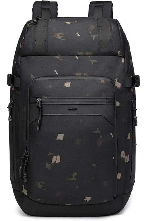 9630 30L Business Laptop Backpack 15.6 Inch Water-Resistant Anti-Theft Travel Bag Camo