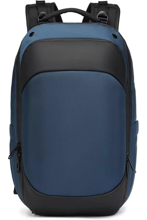 9640 17L Business Laptop Backpack 15.6 Inch Water-Resistant Travel Bag Blue