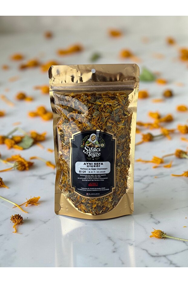 Calendula Flower, Orange Marigold, Pol Marigold, Calendula Officinalis, Calendula 40g