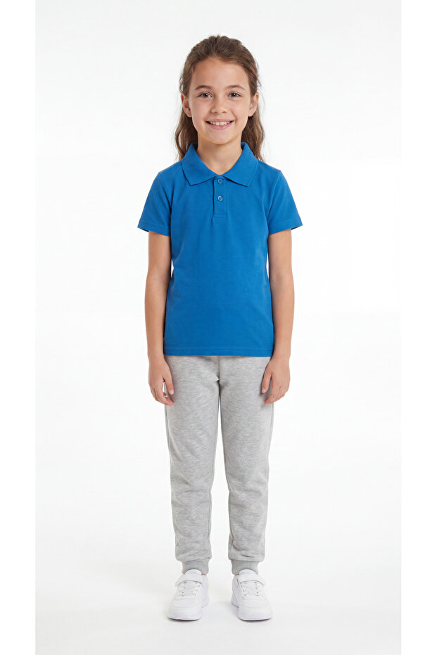 Girls' School Short Sleeve Polo Collar Lacoste