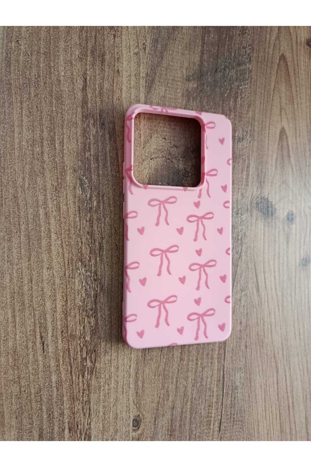 Mi 14t Pro Bow Ribbon Printed Silicone Phone Case (Compatible with Mi 14t Pro Model)