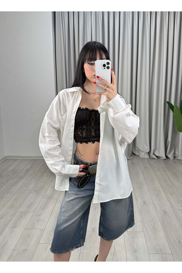 Nora Shirt White
