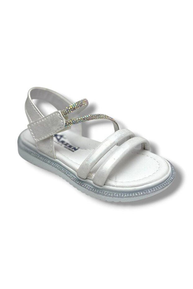 Arzen Bebe 221-26 Anatomical Stone Velcro Girls' Sandals 31-36