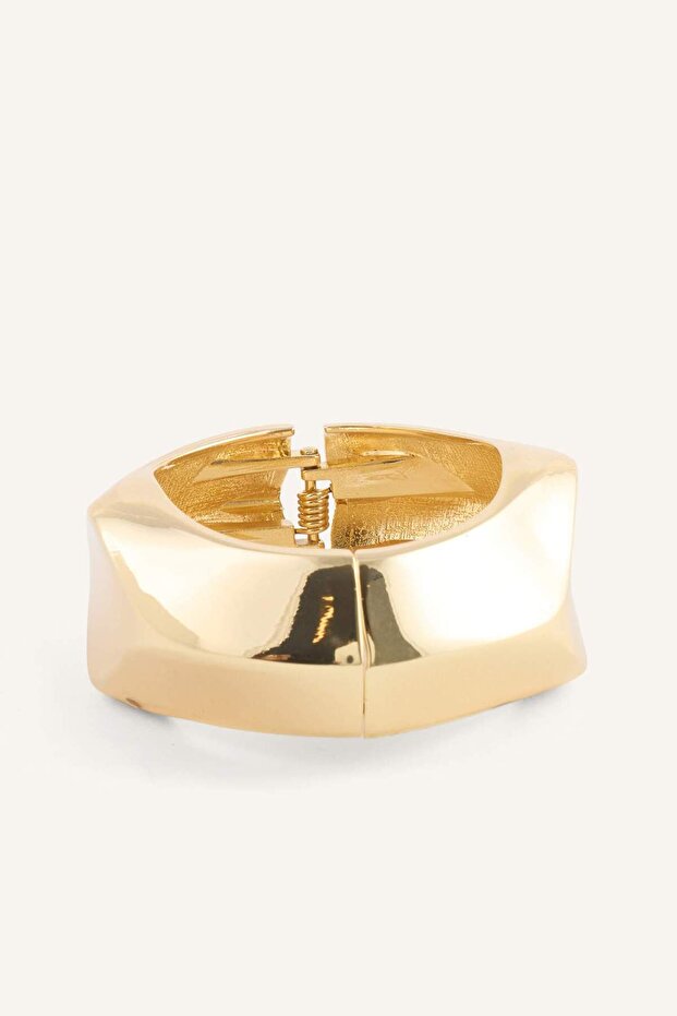 Women's Hinged Handcuff Bracelet H3575Axns