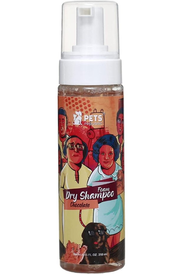 Foam Dry Shampoo Chocolate For Cats and Dogs (250ml)