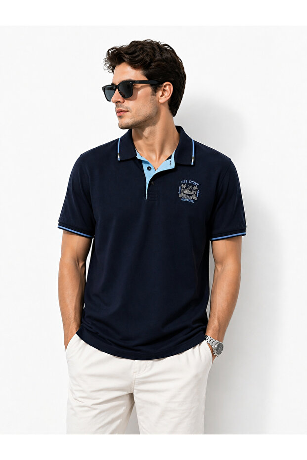 Men's Polo Neck T-shirt
