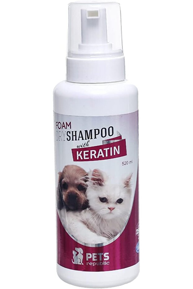 Foam Dry Shampoo with Keratin - 520ml