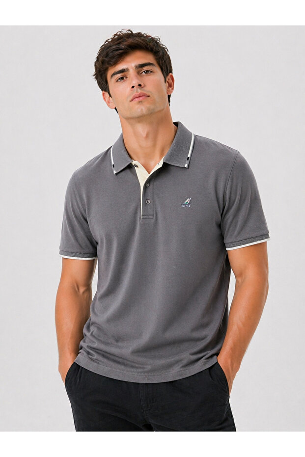 Men's Polo Neck T-shirt