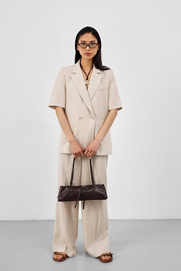 Core Basic Baguette Bag Brown - 3