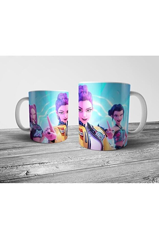 Pixxa Kpop Demon Hunters Mug Cup Model 2