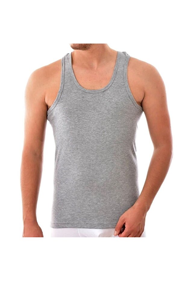 Men's 6-Pack Rambo Undershirts Gray Seher