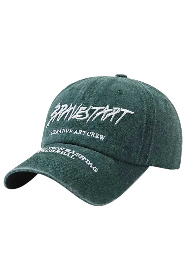 Unisex Vintage Bravestart Embroidered Adjustable Baseball Cap Hat