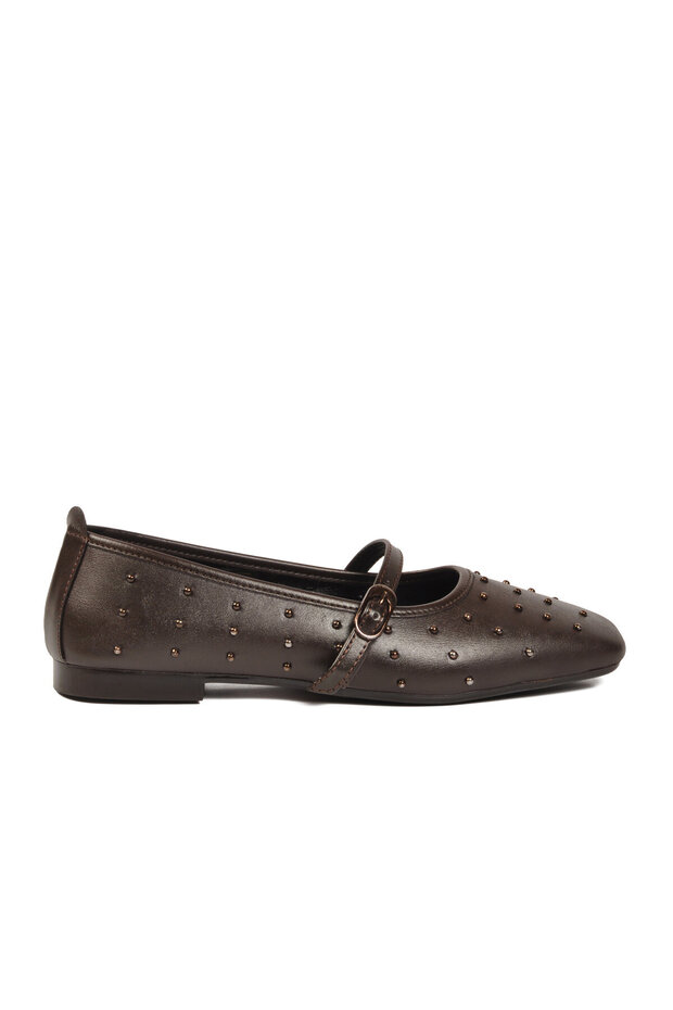 Brown Light Women's Ballerinas 351080 Z