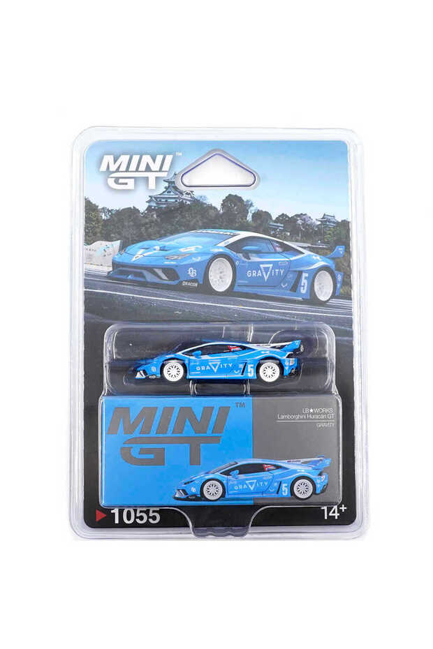 1:64 Lb-Works Lamborghini Huracán Gt Gravity Diecast Model Car Mgt01055-Bl