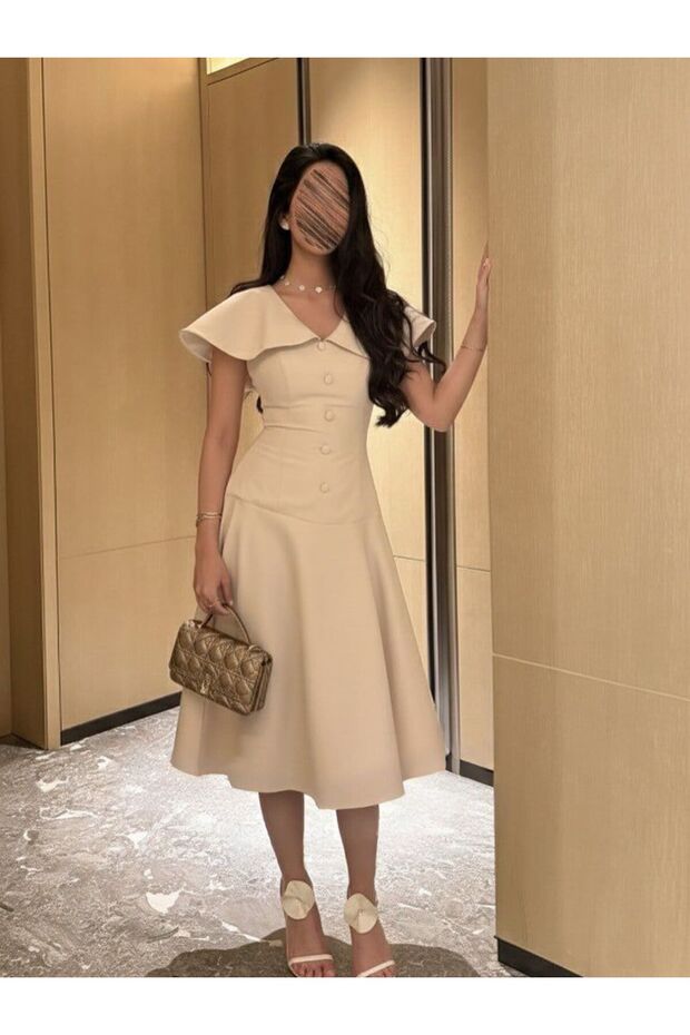 Soft midi dress - 1