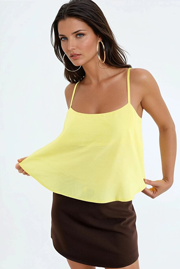 Busem Square Neck Crop Top