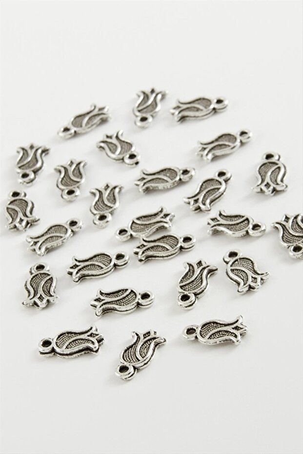 Muratech Rose Rosary Beads Tassel Horse 50 (221336) Gram-Silver Color