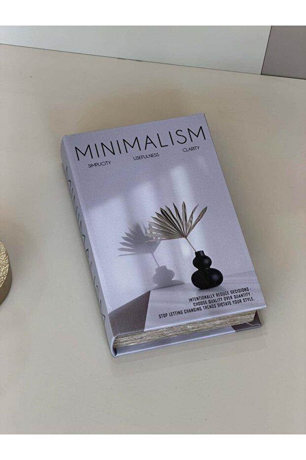 Minimalism Palm Book Box 16X24 cm