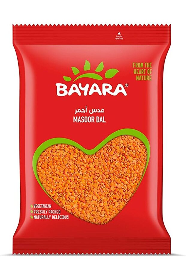 Masoor Dal Split Skinless Orange Red Lentils Pouch (400g)