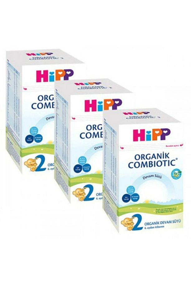 2 Organik Combiotic Devam Sütü 800 Gr X 3 Adet - 1