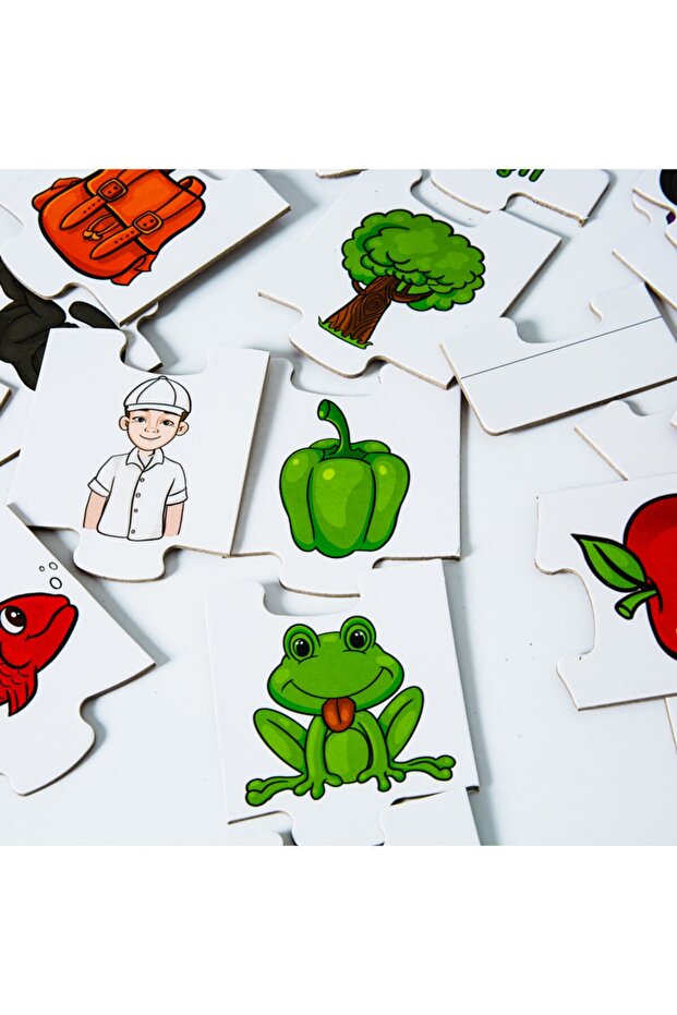 Renkleri Tanıyalım + Meslekler Ve Taşıtlar 2'li Set Eğitici-öğretici Yapboz - 3