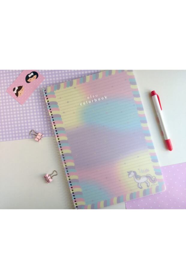 A4 Unicorn Colorbook - 1