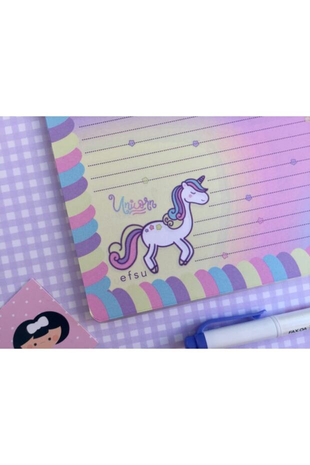 A4 Unicorn Colorbook - 3