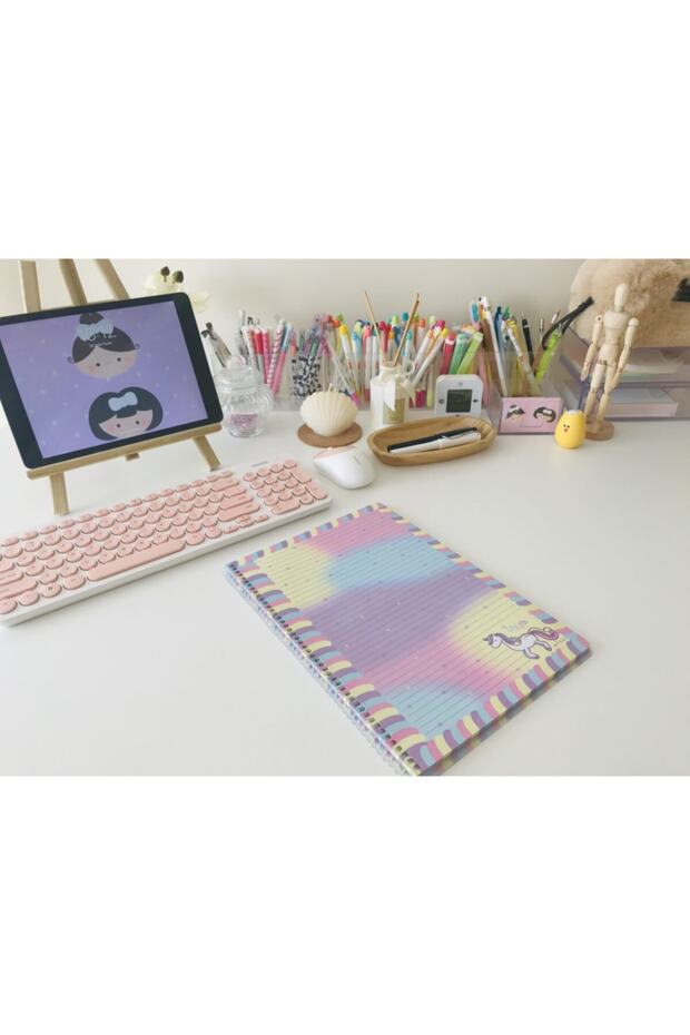 A4 Unicorn Colorbook - 4