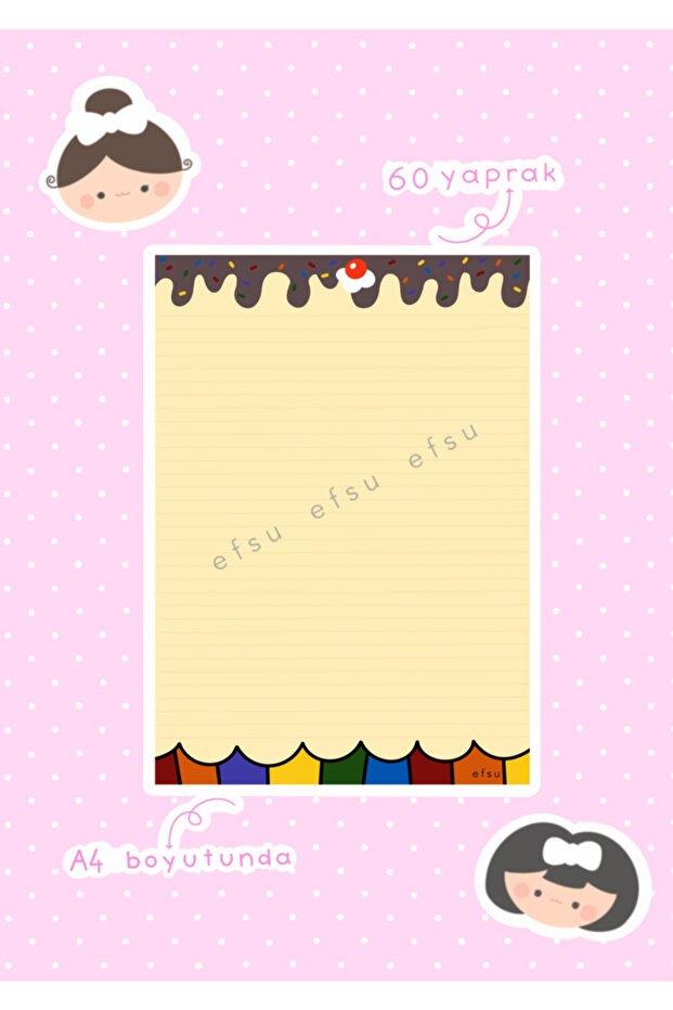 A4 Muffin Colorbook - 7