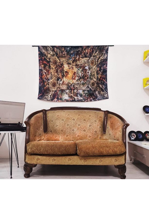 1.kalite Rönesans Duvar Örtüsü Duvar Halısı Tapestry - 1