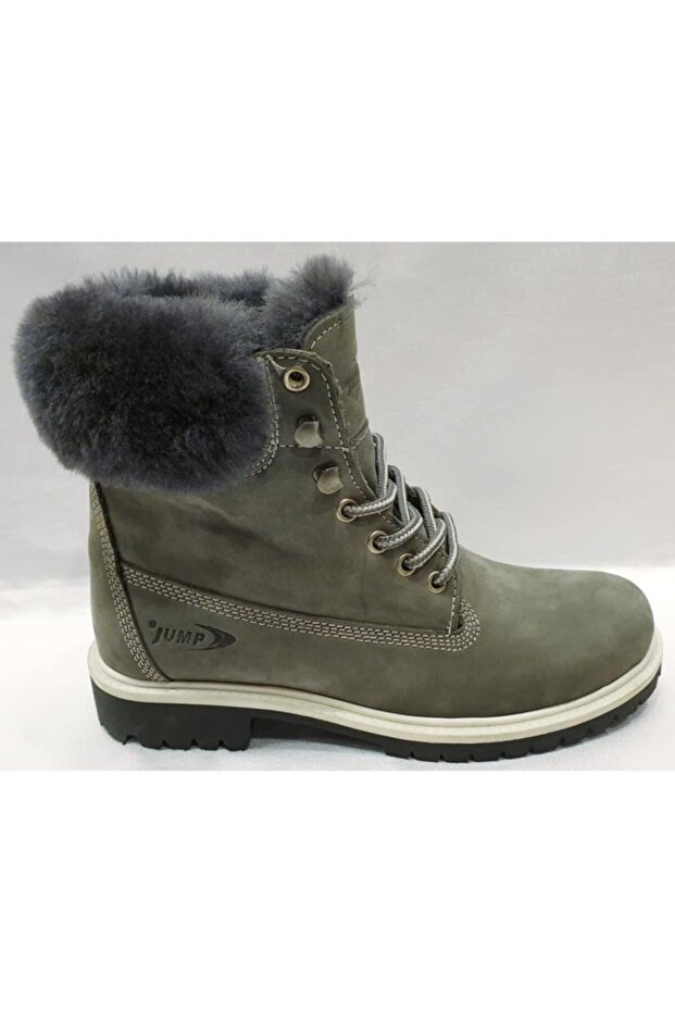 6897 A Gri Hakiki Deri Bot - 4