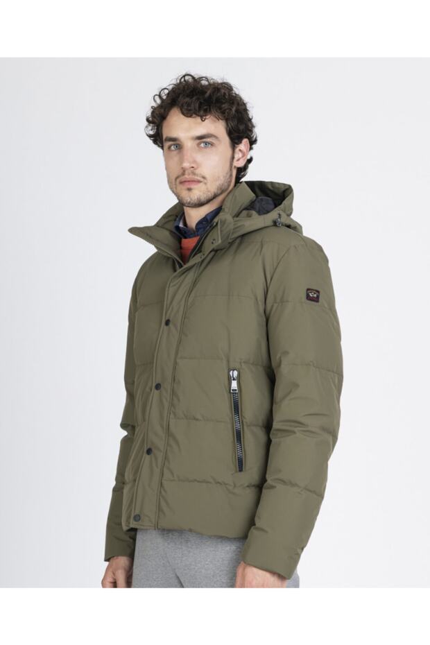 Men's Woven Jacket C.w. Down - 1