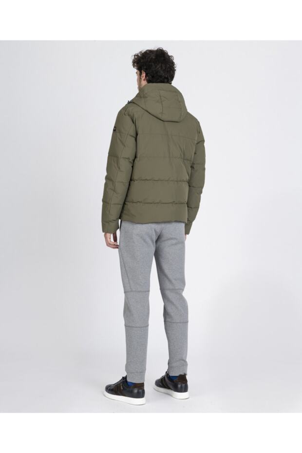 Men's Woven Jacket C.w. Down - 5