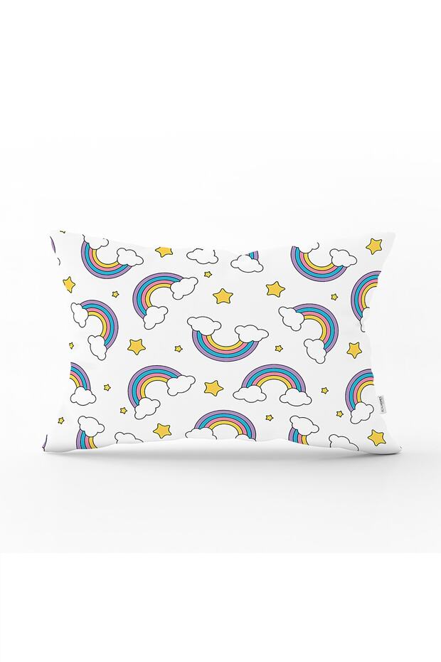 Digital Printed Special Design Rectangular Throw Pillow Cover - 1