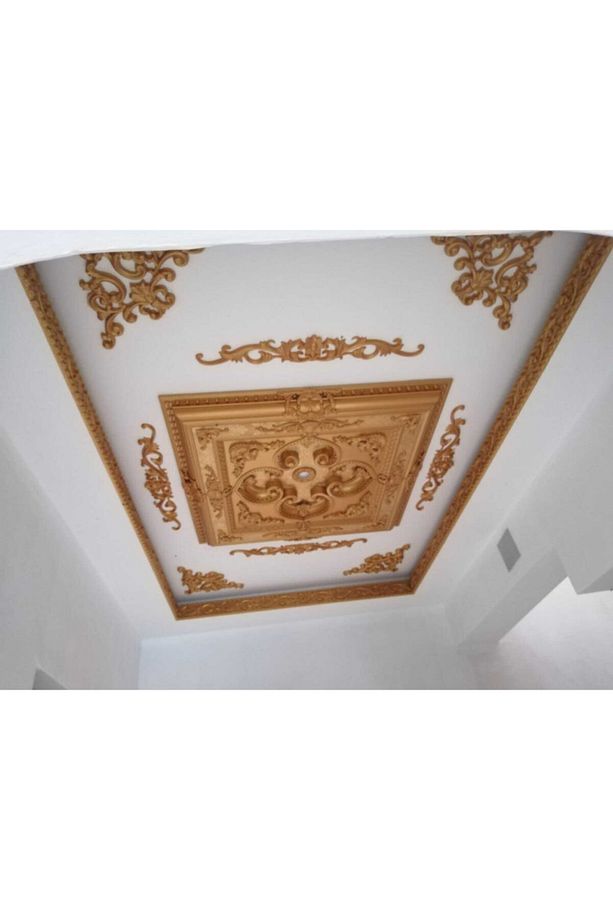 Decogold Saray Tavan Köşe Motif 41*26 Cm Altın - 6