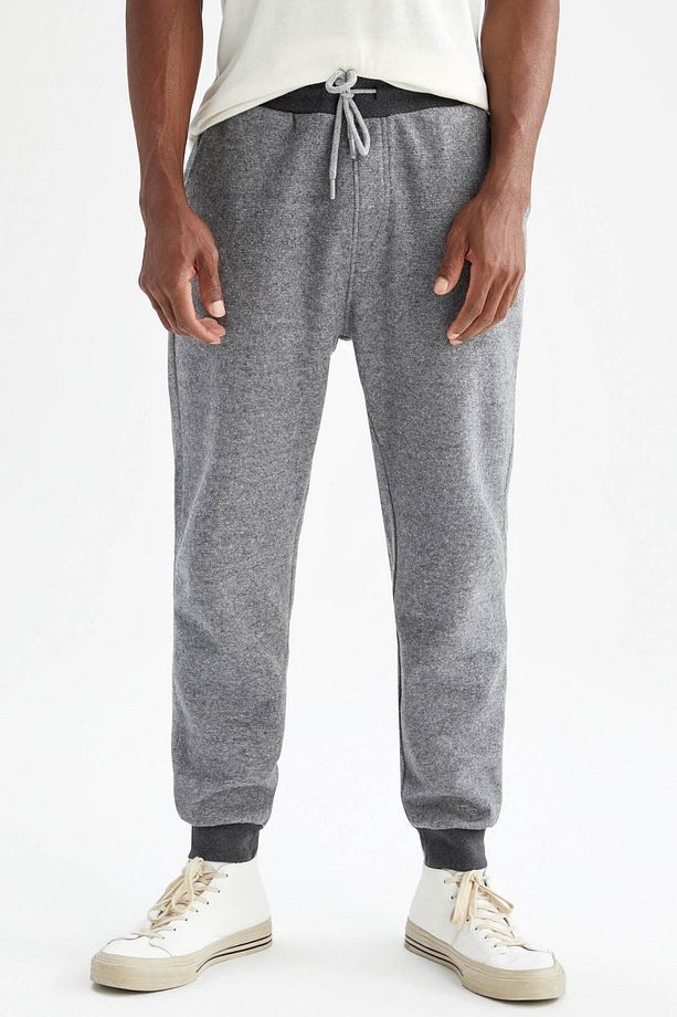 Slim Fit Basic Jogger Eşofman Altı - 3
