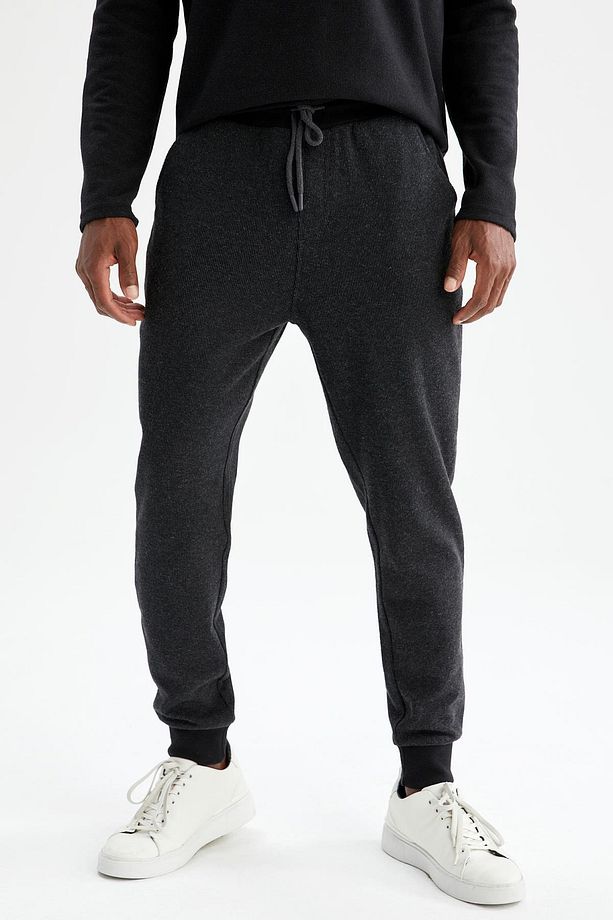 Slim Fit Basic Jogger Eşofman Altı - 2
