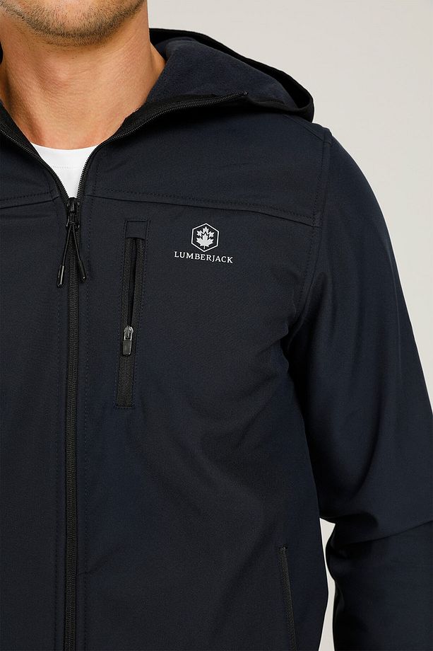 Gt16 Basıc Softshell 1pr Lacivert Erkek Softshell Mont - 4